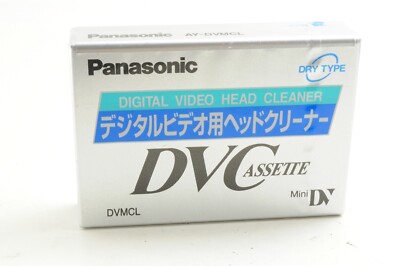 Lot De 3 Cassettes HDV Panasonic AV-HDVM63MQ + 1 Cassette Nettoyage Sony Mini-DV - Occasion