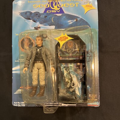   1994 Playmates Sea Quest DSV Dr. Z Rubin Zellar Action Figure As Pictures  