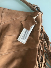 Pieces Tasche Echtleder Handtasche  ***Cognac***NEU