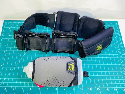 Amphipod 4 Water Bottle Waist Jogger Belt Storage Pockets Full Belt Fanny Pack