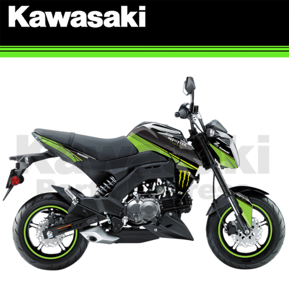 Kawasaki Z125PROカウルセット Monster Energy 仕様 Kawasaki Z125PROカウルセット Monster Energy 仕様 - メルカリ