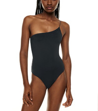Aritzia Babaton Women s 48 Contour One-Shoulder Cami Bodysuit in Black size 2XS