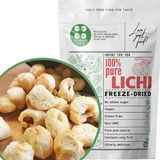 Litchi Liofilizzati | 100% Naturalmente Litchi Frutta Secca Frutta Liofilizzata 