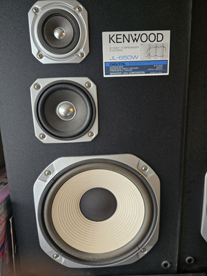 Kenwood Speakers Jl-650w , Digital 3way 3 Speaker System $345 For