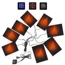 3 Levels Electric Cloth Heater Waterproof USB Heating Pads Outdoor Winter