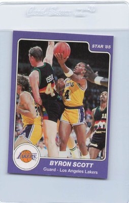 1984/85 Star #181 Byron Scott Lakers NM/MT *DA8978/A