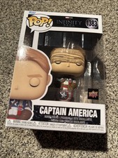 Funko Pop! Vinyl: Marvel - Captain America - Upper Deck (Exclusive) #1383