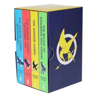 The Hunger Games 4 Book Paperback Box Set by Suzanne Collins NEW Scholastic