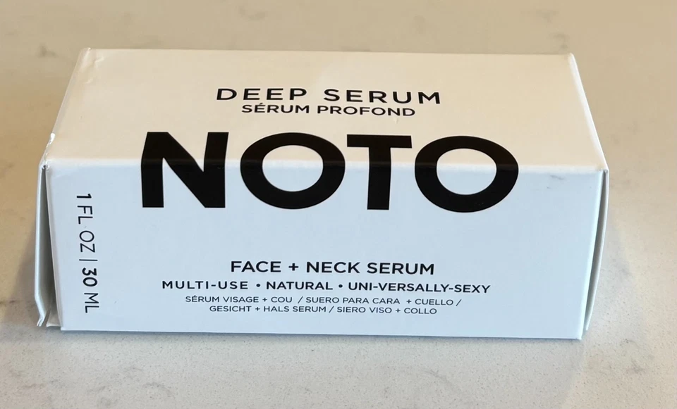 NOTO Botanics глубокая сыворотка увлажняющая лицо шея омолаживающая 1 унц/30 мл новая в коробке - Изображение 4 из 4