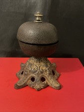 Ancienne Sonnette Hotel En Fonte 