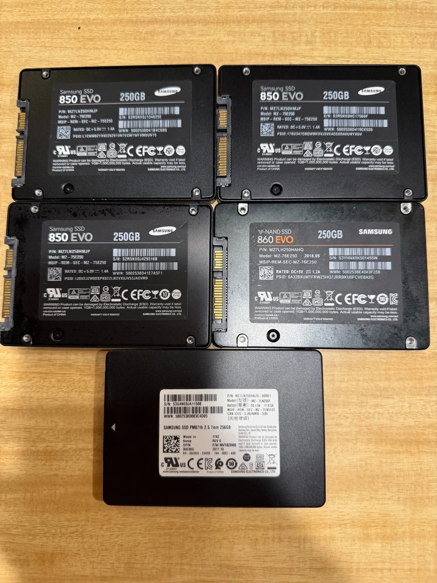 Lexar SUNEAST Samsung SSD 256GB まとめ売り Samsung 256 GB Solid State Drives for sale | eBay