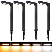 Energetic 5CCT Low Voltage Landscape Lights, 5W 200LM IP65 4 Pack, Black 
