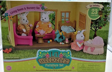 Juego de muebles Li'l Woodzeez 2021 23 piezas juego de sala de estar y guardería ¡Envío gratis!
