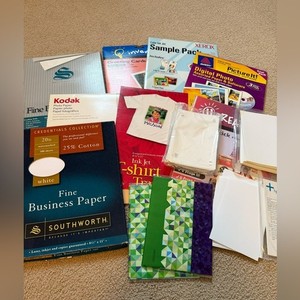 Lot of Photo, Printer, Sticker Paper for Printing, Crafts, Albums