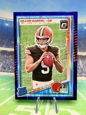 2025 Panini Donruss Optic Rated Rookie Dillon Gabriel #263 Purple Shock Prizm RC