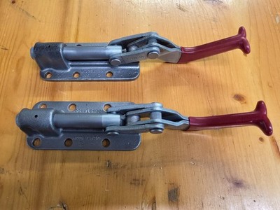 2pcs DESTACO 630 Straight Line Toggle Clamps, in good condition, made in USA.