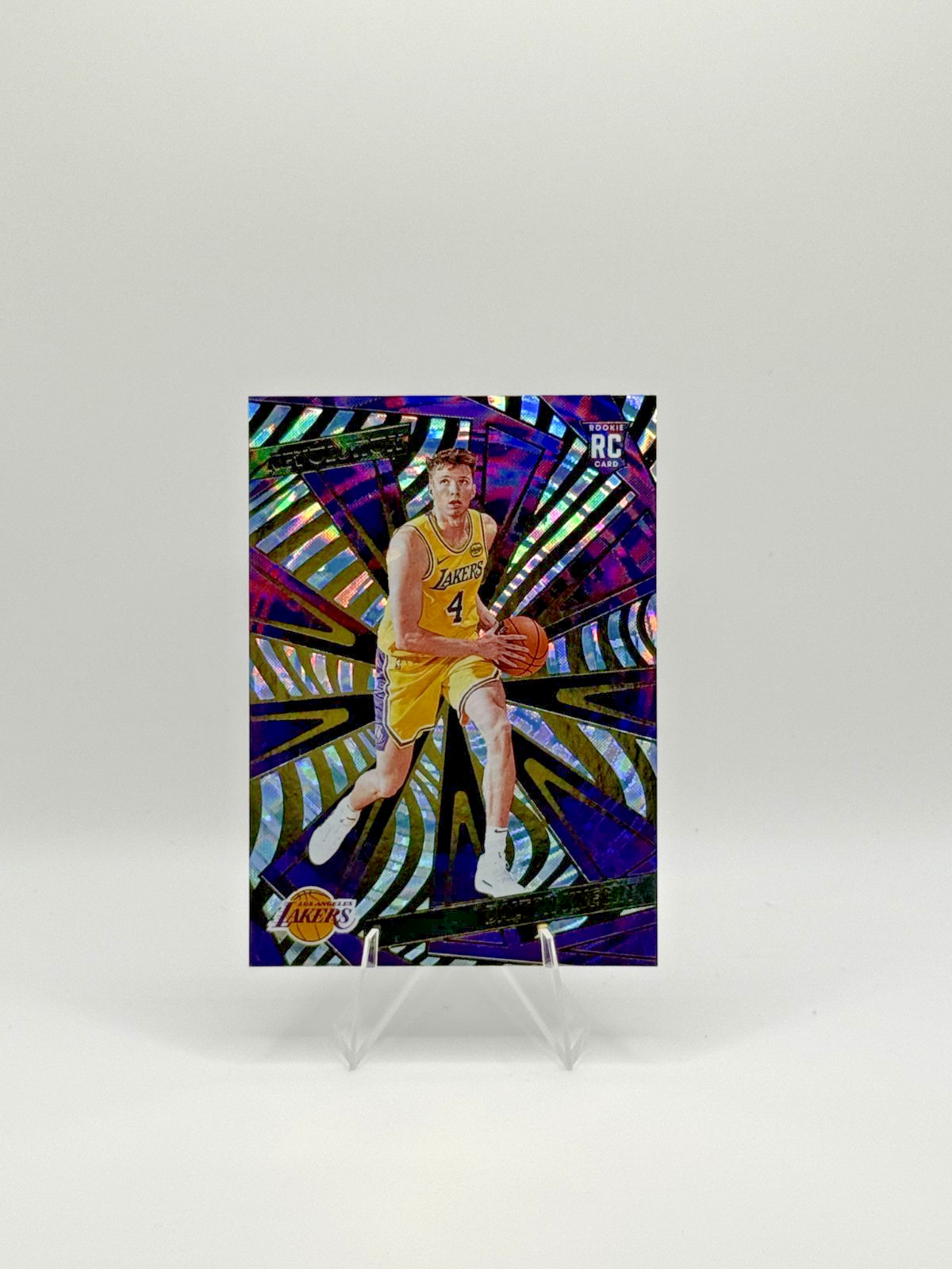 2024-25 Panini Revolution - Rookies Dalton Knecht Fractal #109 (RC) Lakers