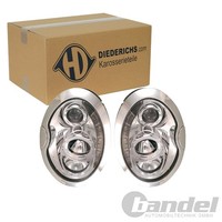 Diederichs Tuning H1 Scheinwerfer Satz Chrom Klarglas Passend FüR Mini | 1205285