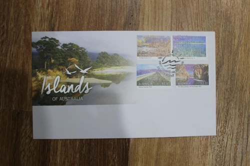 2015 ISLANDS OF AUSTRALIA FDC COVER - PMK BEAUTY POINT TAS 7210