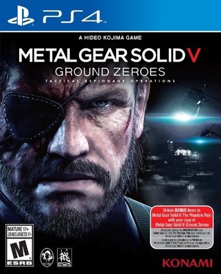Konami - Metal Gear Solid Ground Zeroes DELETED TITLE /PS4 - P - G1398z