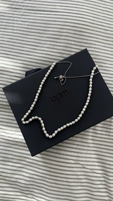 APM Monaco necklace Pearls Style New With Box