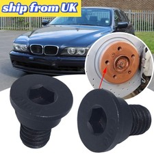 2X Brake Disc Retaining Screws for BMW 5 Series E34 E39 E60 Rotor Hex Mount Bolt