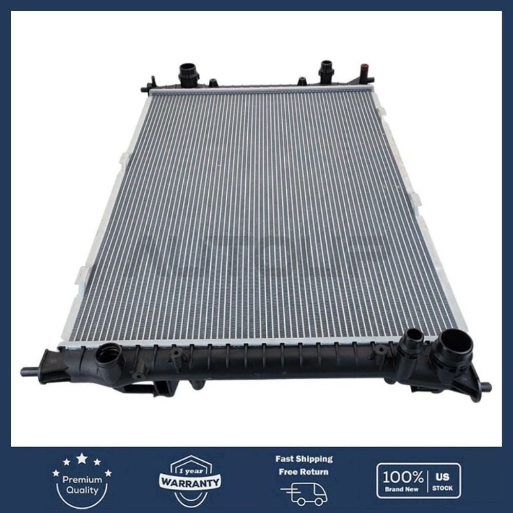 Water Coolant Radiator For Bentley Continental Flying Spur GT GTC 4.0L 2013-2019