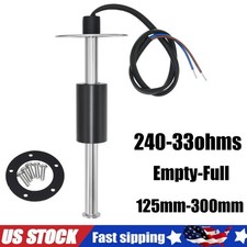 125mm-350mm Marine Boat Fuel Sending Unit Tank Level Sender Sensor 240-33ohm New 125mm-350mm Marine Boat Fuel Sending Unit Tank Level Sender Sensor 240-33ohm New