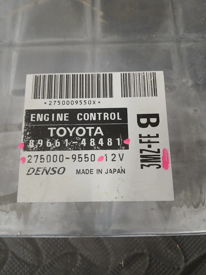 Módulo de control del motor Lexus Rx330 2005 3,3 L ECM ECU 89661-48481 3 MZ-FE Foto 2 de 4