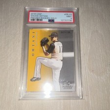 Leaf 2018 Premier Rookie Shohei Ohtani Gold /100 #PR-03 Angels PSA 9