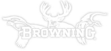 Browning All Seasons Decalwhite12in 3922601247 Stickers Decals