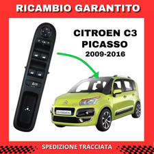 Pulsantiera Citroen C3 Picasso Interruttori Alzacristallo Sinistro Alzavetri