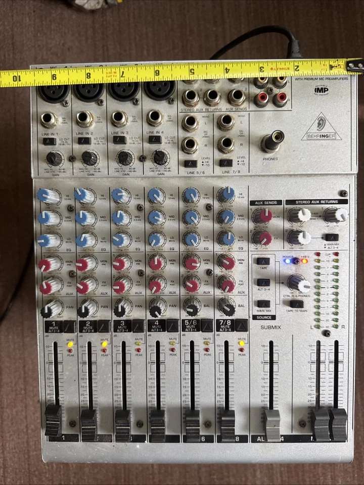 Behringer EURORACK UB1204FX-PRO Analog Mixer AC100V - Image 4 of 4
