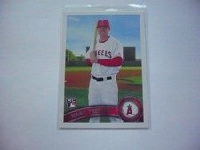 2011 TOPPS # 57 MARK TRUMBO CALIFORNIA ANGELS ROOKIE CARD. rookie card picture