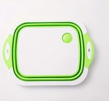 Multifunctional Folding Chopping Board Washing Basin Drain Basket RV Kitchen Sup