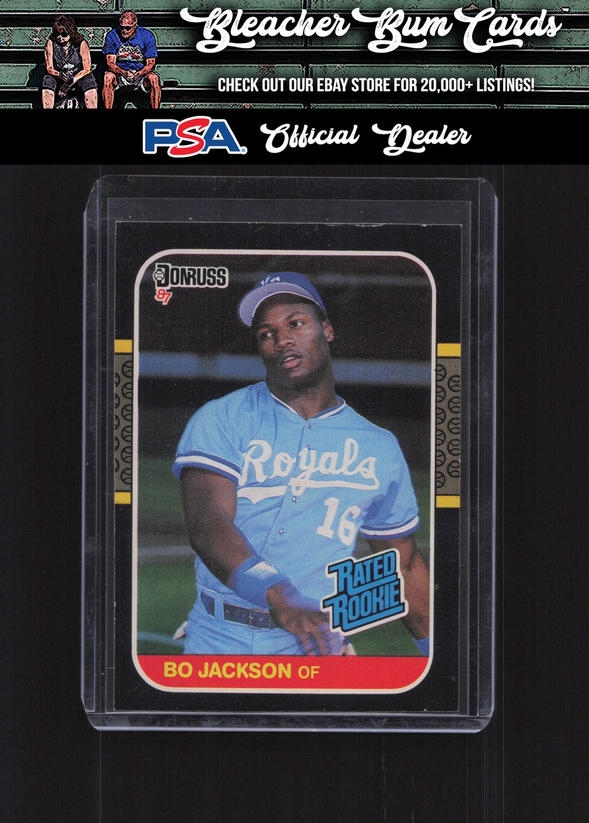 1987 Leaf 35 Bo Jackson Rookie