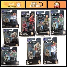 Buildable Action Figure Bundle - Halo Heroes Series 18  5 Figures: Sangheili, A