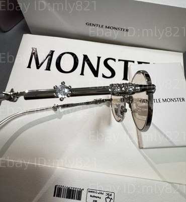 GentleMonster Sunglasses Pocket - Pico 02(BR) Silver Frame orange