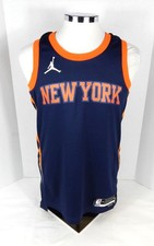 2022-23 Mens New York Knicks Navy Basketball Jersey Jordan 44