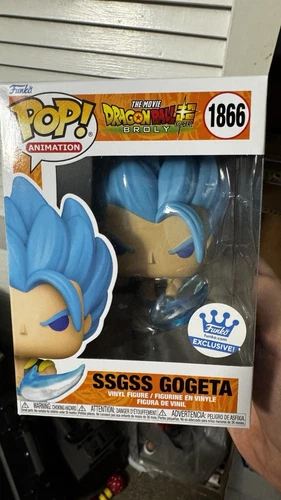 SSGSS Gogeta Funko Pop Dragon Ball Z Super Broly Exclusive IN HAND