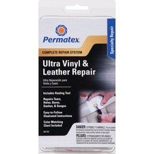 PERMATEX Vinyl and Leather Repair Kit, (6-Piece) 81781 PERMATEX 81781