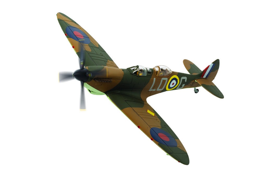 Corgi AA29203 Supermarine Spitfire T9 avion miniature 1/72 en métal injecté