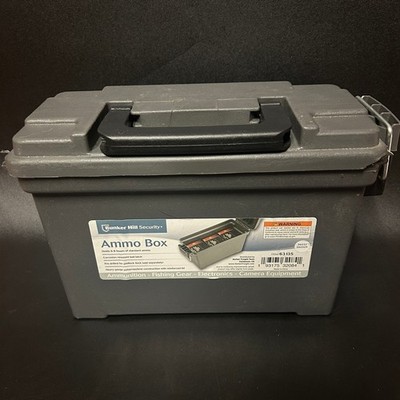 Bunker Hill Security Gray Ammo Box Fishing Gear Electronics Camera Equipment