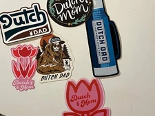 Dutch Bros Stickers Mother's Day Father's Day MOM DAD YOU PICK