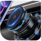 360° Adjustable Vacuum Magnetic Suction Cell Phone Holder Car Mount for Magsafe