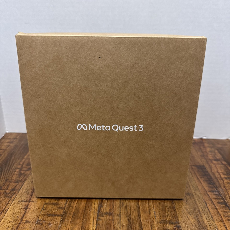Meta Quest 3 128GB VR Headset Only w Original Box White NO Controllers ...