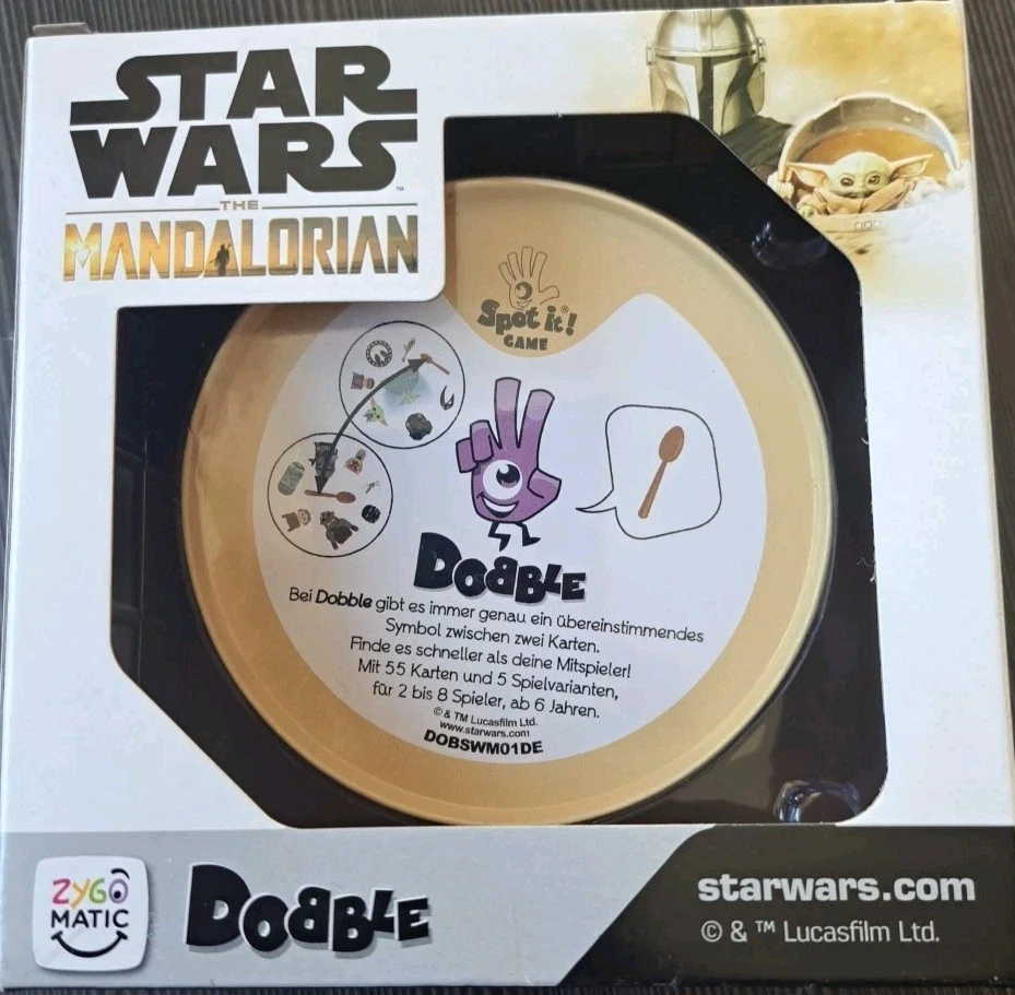 Dobble Star Wars The Mandalorian, deutsch, OVP & Neu - Bild 2 von 2