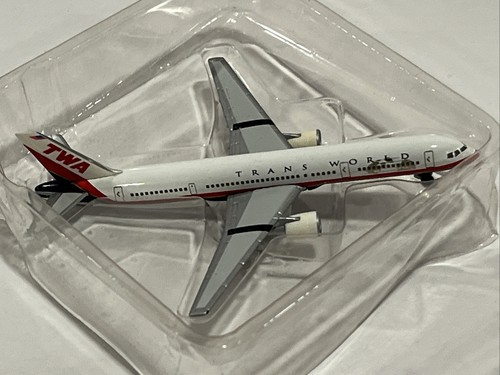 1:500 Herpa Trans World Airlines Boeing 757 Jet Toy Scale Model Airport TWA - Picture 3 of 9
