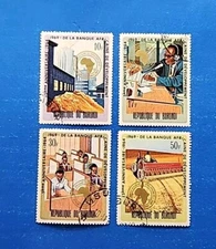 Burundi Stamps, Scott 288-291 CTO's Non-Hinged