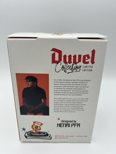 Duvel Henri PFR 33cl Belgian Beer Glass Boxed Nucleated Limited Edition - Picture 4 of 9